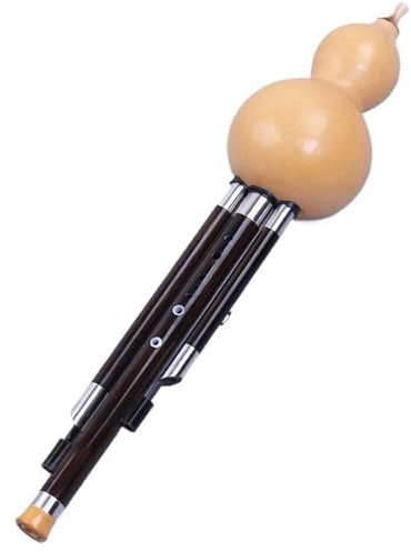 hulusi flöte Professioneller Ebenholz-Hulusi-B-Standard Mit Sieben Löchern Und Großem Tonumfang Mit Lehrmaterialien(G)