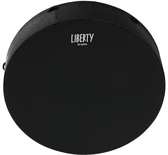 GEWA Liberty Frame Drums Bahia - Größe (Durchmesser): 16 (39 cm), Höhe: 4 (9,5 cm) - mit Beater - Farbe: Schwarz