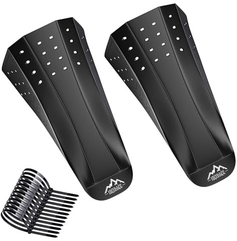 NICEDACK Fahrrad Schutzblech, MTB Schutzblech VerläNgerung, Schutzbleche Mountainbike, Mudguard Rennrad Hinten, Fahrrad Spritzschutz Vorne, Mud Guard MTB, KotflüGel Fahrrad für 26-29 Zoll Fahrrad