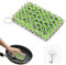 prota Cast Iron Skillet Cleaner Chainmail Scrubber, Scrubber Silicone Scrubber Cast Iron Cleaner, Stainless Steel Chainmail Cleaning for Oven Grill Pans Cast Iron Pan or Woks and More