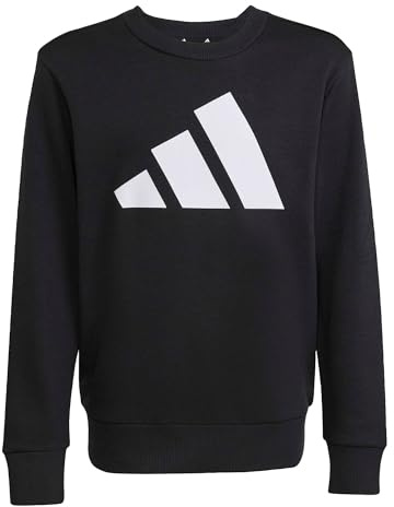 adidas Unisex Kids ESSENTIALS JOGGER, black/white/black, 15-16 Years