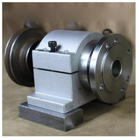 80/100 spindel Maschine kopf Drehmaschine Spindel Hohe-festigkeit Kopf Montage Cast Aluminium Standard Für Heimwerker(100)