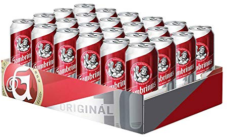 Gambrinus Original 10° Dosenbier Palette (24 x 0.5 l)