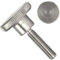 OPIOL QUALITY® Rändelschrauben DIN 464 hohe Form M3x20 mm aus Edelstahl A1 (4 Stück) Rändelschraube Daumenschrauben Randelschrauben Rändel Gewindeschrauben