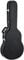 Ortega Guitars Economy Guitar Hardcase - Thinline - Tasche für Klassische Gitarre - Höhe 107 cm - Vinyl, Schwarz (OCCSTD-T)