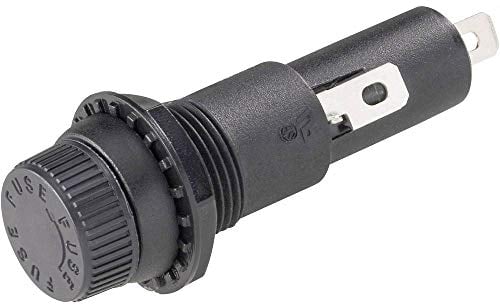 TRU COMPONENTS 1587908 TC-R3-46B B Sicherungshalter Passend für (Sicherungen) Feinsicherung 5 x 20 mm 15 A 250 V/AC 1 S