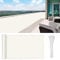 HENG FENG Brise Vue Balcon 90x300cm PES, Pare-Exterieur Cache Occultant pour Terrasse, Résistant à l'eau et aux UV, Beige