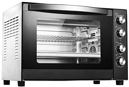 COMELEC S0429046 Horno de Convección Ho4804Icrl, 48 L, 1300 W, Stainless Steel, Black