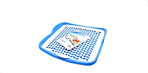 Tontarelli VASSOIO SCOLATUTTO ACQUA BICOLORE PANNA/AZZURRO