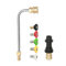 Accessoire de nettoyage de voiture - Lance de pulvérisation haute pression - Adaptateur rapide pour canon à mousse - Buse à mousse - Pour Karcher K2, K3, K4, K5, K6, K7