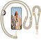 UKON Phone Lanyard Crossbody and Phone Wrist Strap Set Adjustable Neck Strap with Premium Metal Buckle Anti Theft Crossbody Body Strap 2 Tether Patches Compatible with Most Smartphone
