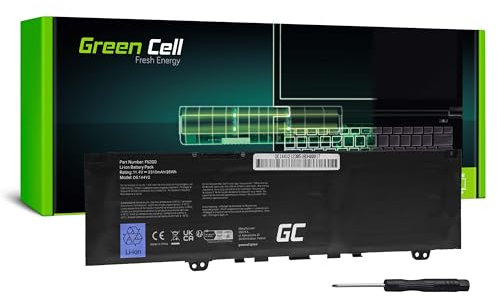 Green Cell F62G0 F62GO 39DY5 0TXWRR TXWRR - Batteria per notebook Dell Inspiron 13 5370 7370 7373 7380 7386 Vostro (2200 mAh 11,4 V)