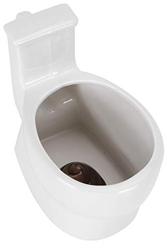 Tasse À Café De Toilette Tricky Tasse À Caca De Toilette Créative Personnalisée, Nouvelle Tasse En Céramique Tasse À Lait Tasse À Café Drôle Tasse En Céramique Tasse À Boissons Blanc 301-400 ML