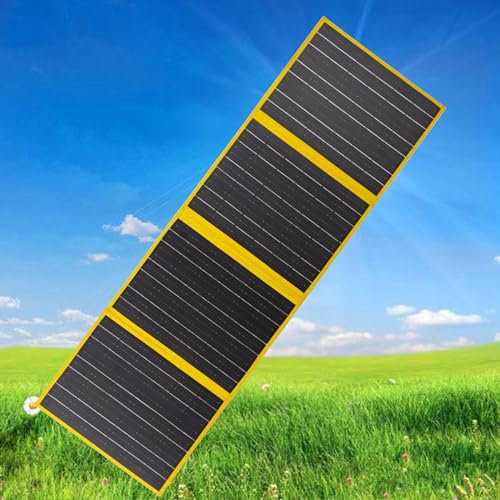 Panneau photovoltaïque portatif pliable de rendement élevé de monocristal de panneau solaire de 120W extérieur
