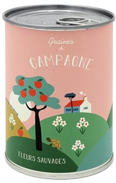 Mauvaises Graines© - Kit de Graines de Fleurs Sauvages à Semer - Idée Cadeau Original Femme Homme Amis Famille Anniversaire Collegue Fêtes - Ultra Simple à Utiliser - 100% Fabriqué en France