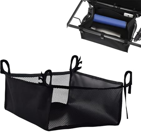 Rollstuhl-Aufbewahrungstasche unter dem Sitz, 35 x 31 cm, leicht und robust, Reisezubehör, Organizer, Rollator unter dem Sitz, große Kapazität, wiederverwendbar, Rollstuhltasche für Bücher, Einkaufen