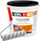 LEVEL+ Colore tetto, 25 kg, antracite, colore base, vernice per tetto, rivestimento per tetto, membrana polimerica flessibile, resistente alle intemperie + rullo da 25 cm, in microfibra con staffa,