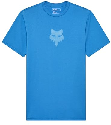 Fox Racing Fox Head Kurzarm-T-Shirt für Herren, True Blue, Größe M