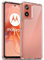 Liisooka Case for Motorola Moto E14/Moto G24, Military Grade Drop Protection Phone Case, Yellowing Resistant, Anti-Scratch Hard PC Back, Shockproof Hard Ultra-Thin Protective Cover, Clear