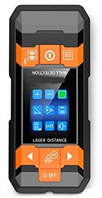 Détecteur de métaux Détecteur de câblage en métal Télémètre laser Télémètre mural Fil et câble Métal Dub Détecteur de bois pour Adultes Professionnel