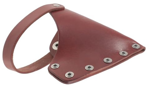 CANIGHT Leather Axe Cover Outdoor Tools Protective for Camping Hiking Gardening