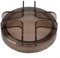 Cubierta de bomba de filtro de arena, tapa de filtro de bomba de piscina, prefiltro compatible con bomba de filtro de arena 3/4 para HP 2400GPH estanque DIY