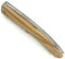 Couteau Laguiole - Manche en bois d'olivier - pliant - fabrication française artisanale - Le Thiers