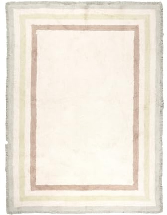 Little Olly Waschbarer Kinderteppich - Milo Grün - 140x200 cm | Kante - Krabbeldecke - Spielmatte - Kinderzimmer, Babyzimmer, Jugendzimmer - Jungen - Mädchen