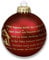 °° Christbaumkugel Weihnachtsgeschichte - edler Baumschmuck