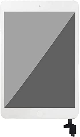 Bucom Para iPad mini 1 y 2 pantalla táctil IC chip A1432 A1454 A1455 A1489 A1490 A1491 digitalizador blanco