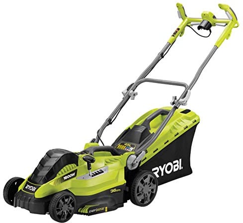 Ryobi RLM16E36H 1600W 36cm Lawnmower, [Amazon Exclusive],Hyper Green