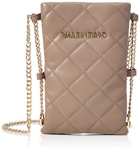 Valentino Bags Womens Ocarina Crossbody, Taupe