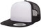 Yupoong Herren Yp Classics Classic Trucker Cap-White Front Hut, Schwarz/Weiß/Schwarz, Einheitsgröße