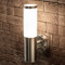 CGC Lighting Edelstahl-Wandleuchte für den Außenbereich, für den Innenbereich, Garten, Terrasse, Veranda, Tür, Wintergarten, Terrassendielen, Schuppen