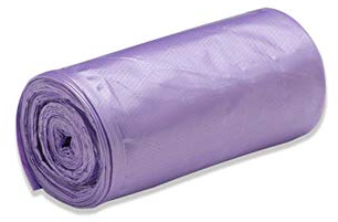 MMMWQ 1 Rolls of Garbage Bags Single Thick Color Comfortable Environmental Waste Cleaning Plastic Bag Garbage Bags Small Garbage Bag