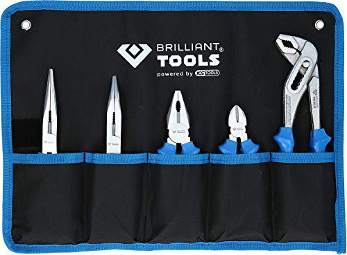 BRILLIANT TOOLS BT060005 Zangen-Satz, 5-tlg