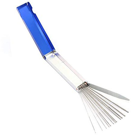 Namvo Vergaser Reinigungswerkzeug Set Düsenreiniger Vergaser Vergaser Drahtreiniger Set Brennerspitzenreiniger für Motorrad ATV Teile