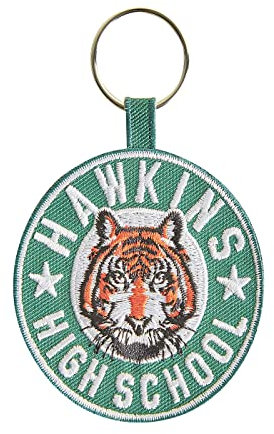Pyramid Stranger Things: Hawkins High School Woven Keychain (Portachiavi)
