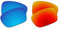 EZReplace Lentes de repuesto para gafas de sol Oakley Holbrook Mix OO9384 (lentes polarizadas), se adapta al marco Oakley Holbrook Mix (azul hielo + rojo fuego)