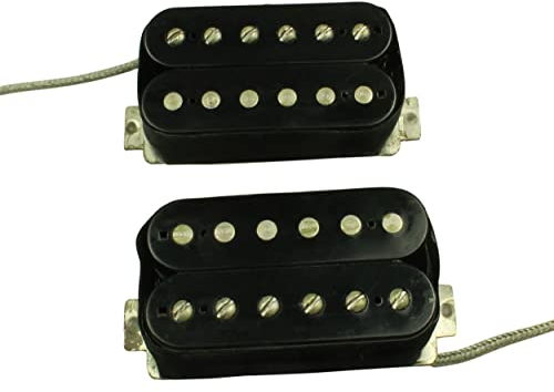 Old Timer '1959 PAF' humbucker Aged black open bobbins Alnico 3 7.5k