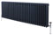 Milano Windsor Anthracite Cast Iron Style Horizontal Triple Column Radiator - 600mm x 1595mm
