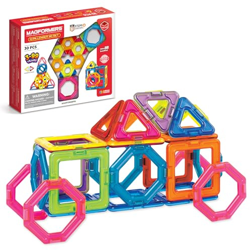 Magformers Challenger 30 Magnetische Bausteine Bauspielzeug