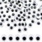 Vordpe 300 Stück Wackelaugen Selbstklebend, Wiggle Eyes Augen Kunststoff Puppe Augen,8 * 10 mm Oval Wiggle Googly Eyes, für DIY Scrapbooking Handwerk Spielzeug Zubehör