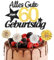 ALEGRE® Torten Deko 60 Geburtstag Mann Frau, 5 Stück Tortendeko Geburtstag 60, Kuchendeko 60 Geburtstag Deko, Alles Gute zum Geburtstag 60,60. Geburtstag Männer Frauen Kuchen Deko,Cake Topper 60 Jahre