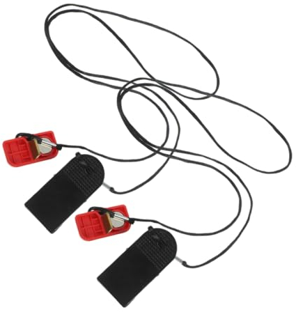 Supvox 2St Not- -Schalter für das Laufband Magnetisches Laufband Sicherheitsschloss Laufband Notausschalter Laufbandsperre Schlüssel für Laufband schalten auftauchende Stopptaste Bremse
