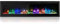 M.C.Haus Electric Fireplace Insert Wall Mounted Freestanding Heater Metal Panel Heater Colorful Flame Remote Phone Control with Crystal&Log, 900W/1800W (60/153cm, Smart Wi-Fi)