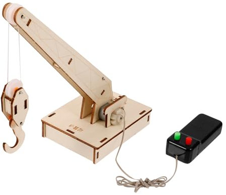 ORFOFE 1 Satz Physikalische Wissenschaftsexperimente Für Kinder Stielspielzeug Kinderkranmodell Spielzeugkran Lernkit DIY Lernkits Kranmodell Zusammenbauen Spielzeug
