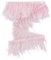 GORGECRAFT 2 m Straußenfederbesatz Fransenband Quaste Spitzenkantenbesatz Mit Satinband Zum Nähen DIY Lateinamerikanische Kleider Hochzeiten Basteln Kostüme Vorhänge Weihnachtsfeier-Dekoration Rosa