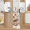 Kindersicherung Kinder Ohne Bohren, Kabelschloss für Fenster, Kühlschrank Schloss, Schrank Kindersicherung, Fenster Öffnungsbegrenzer, Child Pet Child Safety Cabinet Lock for Childproof (Weiß)