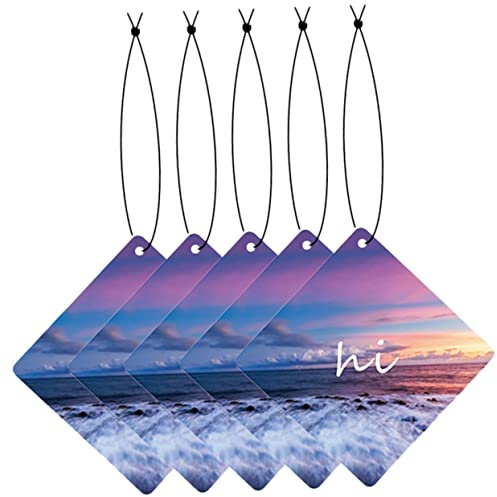 ULTECHNOVO 20 Stk Auto-Aromatherapie-Ornament Auto-Rückspiegel hängen Luftverteiler auto car air freshener Autoerfrischer Auto- zum Aufhängen Rückspiegel zubehör